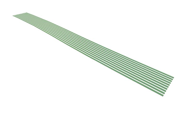 Technical render of a Glued Edging for Playturf